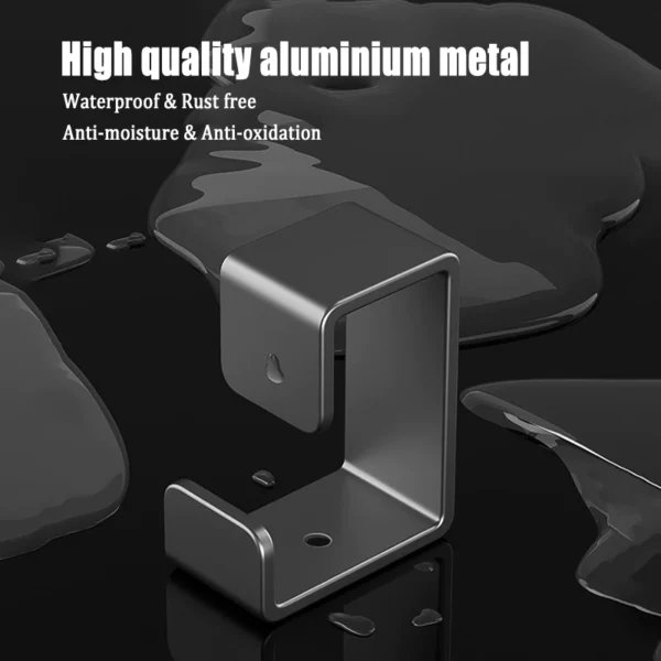 Stainless Steel Washbasin Holder Hooks Punch Free Washbasin Organizer Rack Bathroom Traceless Storage Shelf Space Saving Self adhesive Hanging Washbasin Holder