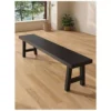 Nordic style solid wood chair bench dining chair long bench simple design  changing shoes
