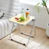 Acrylic folding small coffee table simple thickened home sofa corner balcony Nordic light luxury transparent side table