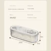 Household Dust proof Chopstick Cage with Cover Chopstick Holder Knife and Fork Compartment Storage Box Kitchen Tools Drawer Organizer Box