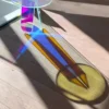Rainbow coffee table modern simple living room sofa side table acrylic colorful corner balcony coffee table