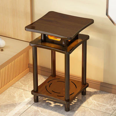 Living room bedroom storage rack simple multifunctional coffee table movable sofa side table storage corner table