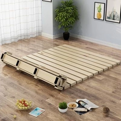 Pine hard board mattress folding frame plank single tatami solid wood bed slats Tilam papan keras pain
