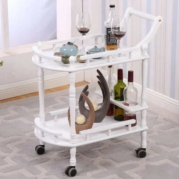 Solid wood dining cart el trolley wine trolley beauty salon trolley cake trolley snack trolley dining trolley