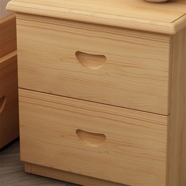 Solid wood bedside table simple assembly bedside cabinet bedroom corner cabinet modern simple storage cabinet