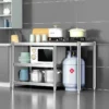 sg-11134201-7rfge-m3d739u2o82va7.webp Stove rack stainless steel kitchen rack floor multi layer kitchenware storage gas stove gas stove storage rack