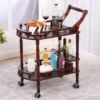 Solid wood dining cart el trolley wine trolley beauty salon trolley cake trolley snack trolley dining trolley