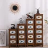 Solid wood chest of drawers living room side cabinet drawer cabinet storage cabinet bedside table storage mini cabinet
